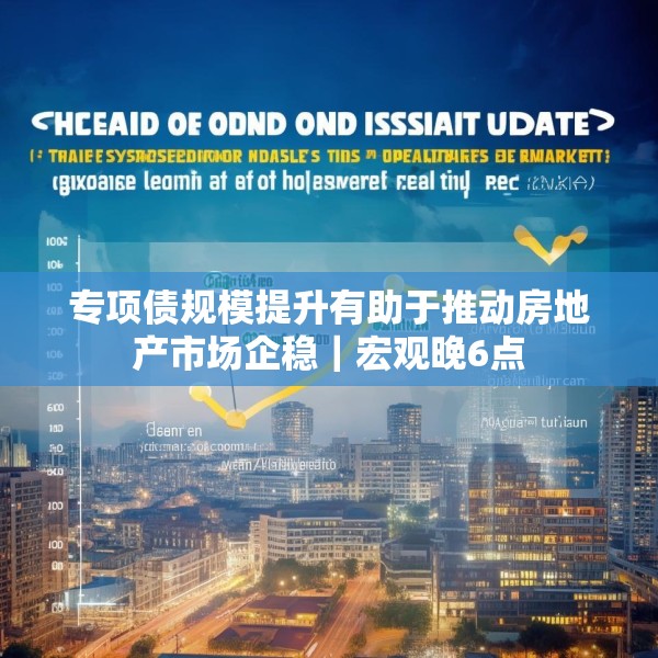 专项债规模提升有助于推动房地产市场企稳｜宏观晚6点