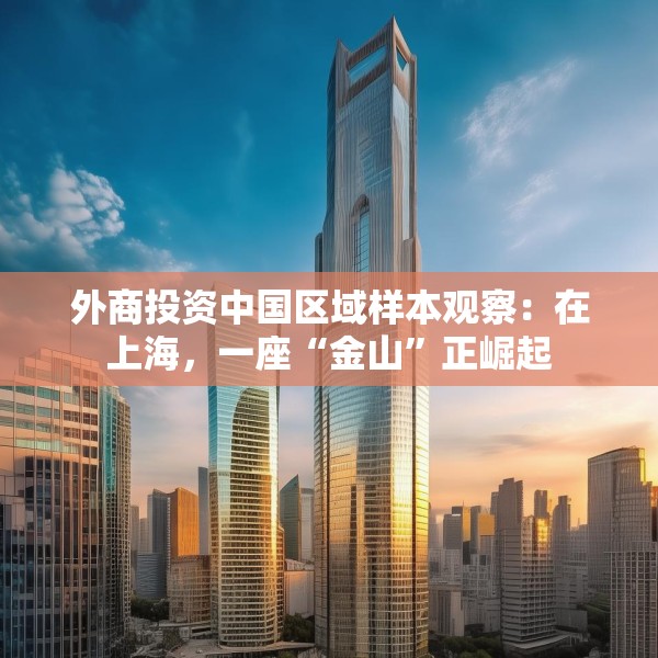 外商投资中国区域样本观察：在上海，一座“金山”正崛起