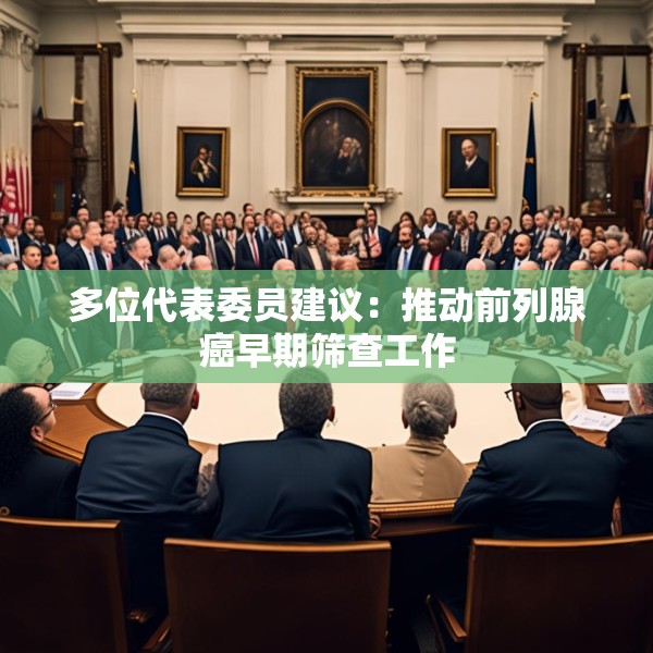 多位代表委员建议：推动前列腺癌早期筛查工作
