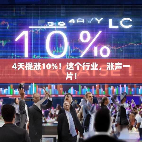 4天提涨10%！这个行业，涨声一片！