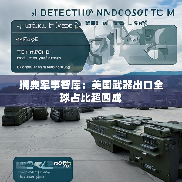 瑞典军事智库：美国武器出口全球占比超四成