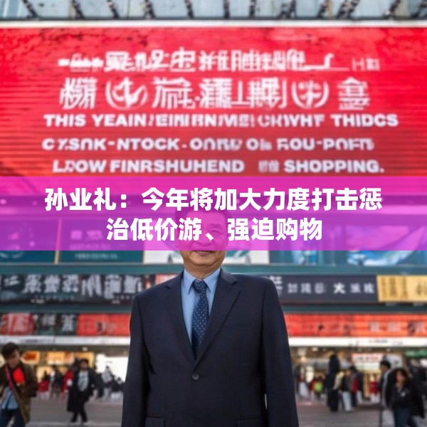 孙业礼：今年将加大力度打击惩治低价游、强迫购物