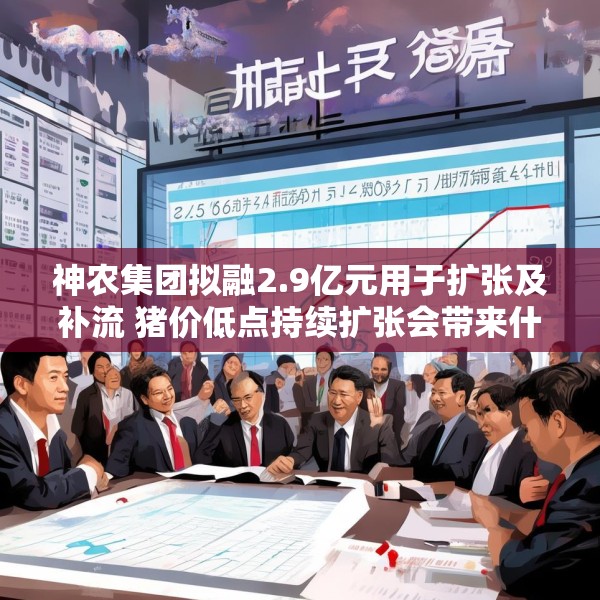 神农集团拟融2.9亿元用于扩张及补流 猪价低点持续扩张会带来什么？
