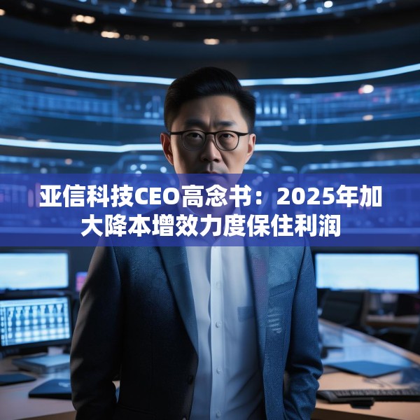 亚信科技CEO高念书：2025年加大降本增效力度保住利润