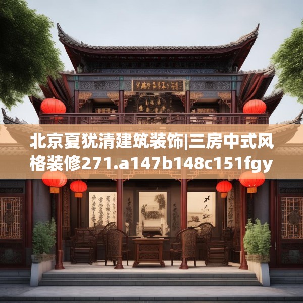 北京夏犹清建筑装饰|三房中式风格装修271.a147b148c151fgy.158jhhj
