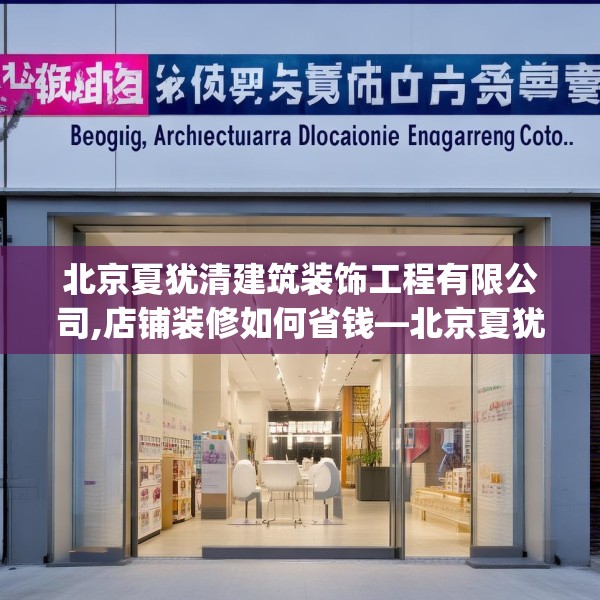 北京夏犹清建筑装饰工程有限公司,店铺装修如何省钱—北京夏犹清建筑装饰工程有限公司394.a270b271c274fgy.281dewqe