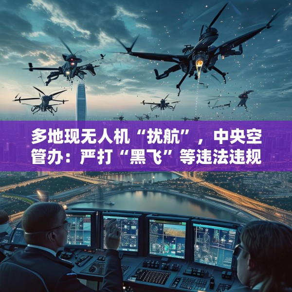 多地现无人机“扰航”，中央空管办：严打“黑飞”等违法违规行为