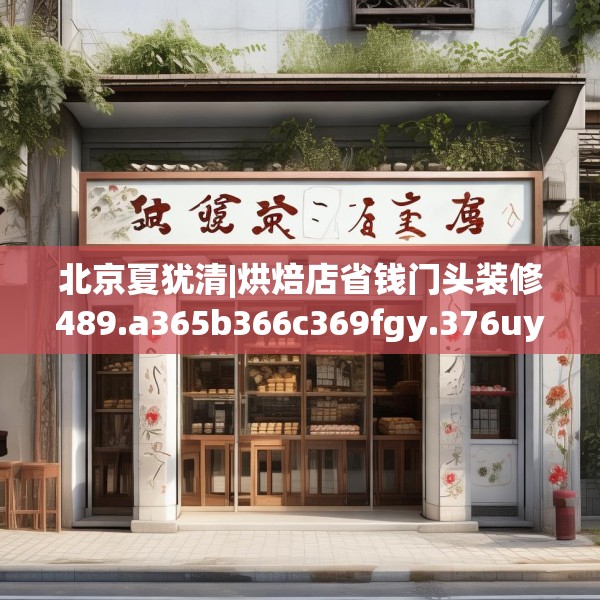 北京夏犹清|烘焙店省钱门头装修489.a365b366c369fgy.376uyk