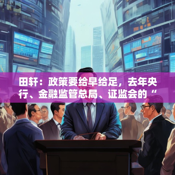 田轩：政策要给早给足，去年央行、金融监管总局、证监会的“突然袭击”非常猛