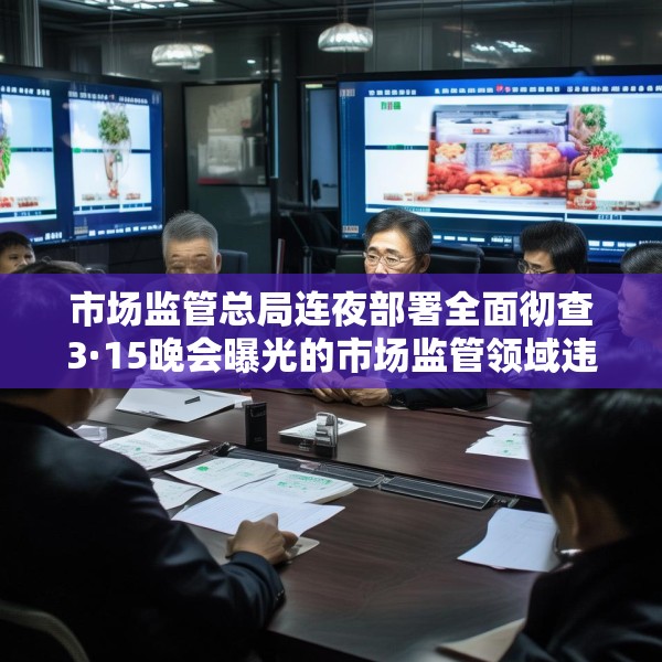市场监管总局连夜部署全面彻查3·15晚会曝光的市场监管领域违法行为