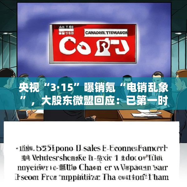 央视“3·15”曝销氪“电销乱象”，大股东微盟回应：已第一时间成立专项调查组