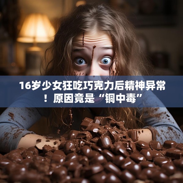 16岁少女狂吃巧克力后精神异常！原因竟是“铜中毒”