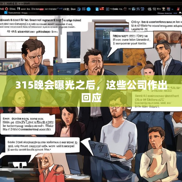 315晚会曝光之后，这些公司作出回应