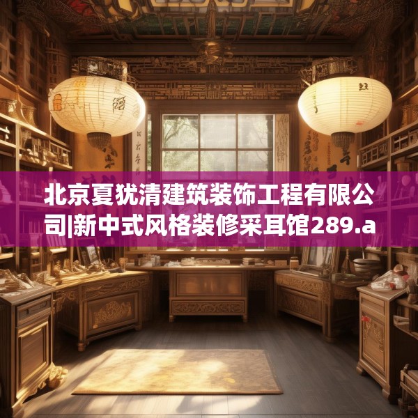 北京夏犹清建筑装饰工程有限公司|新中式风格装修采耳馆289.a165b166c169fgy.176jhhj