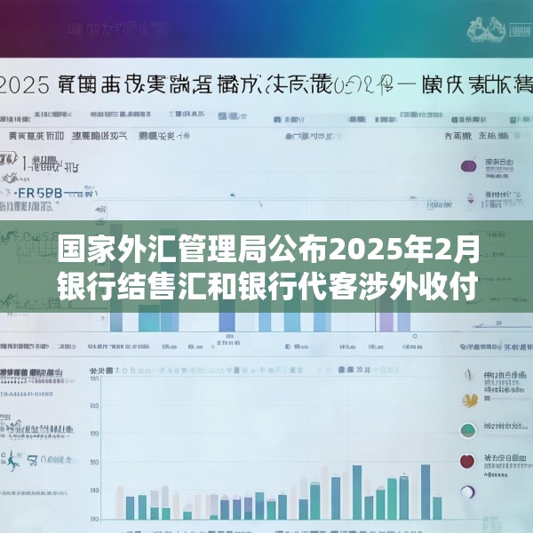 国家外汇管理局公布2025年2月银行结售汇和银行代客涉外收付款数据