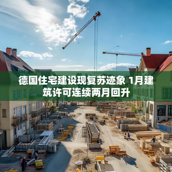 德国住宅建设现复苏迹象 1月建筑许可连续两月回升