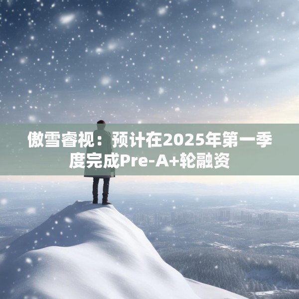 傲雪睿视：预计在2025年第一季度完成Pre-A+轮融资