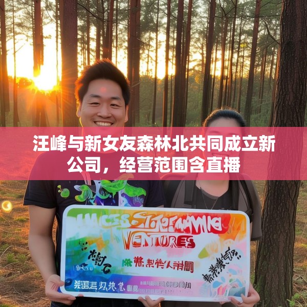 汪峰与新女友森林北共同成立新公司，经营范围含直播