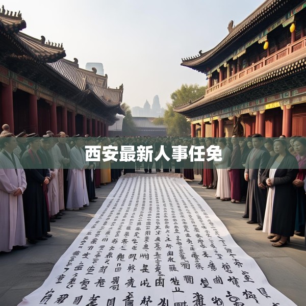 西安最新人事任免