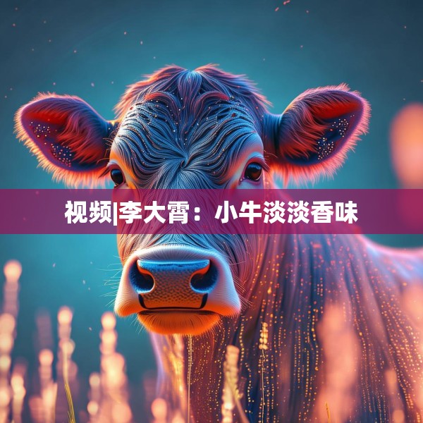 视频|李大霄：小牛淡淡香味