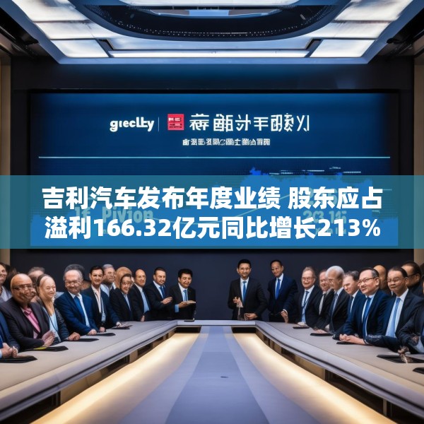 吉利汽车发布年度业绩 股东应占溢利166.32亿元同比增长213%