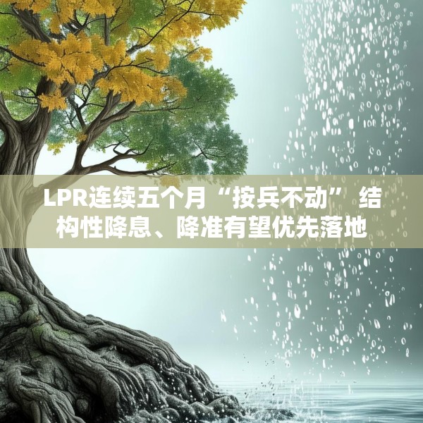 LPR连续五个月“按兵不动” 结构性降息、降准有望优先落地
