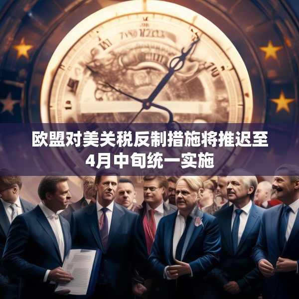 欧盟对美关税反制措施将推迟至4月中旬统一实施