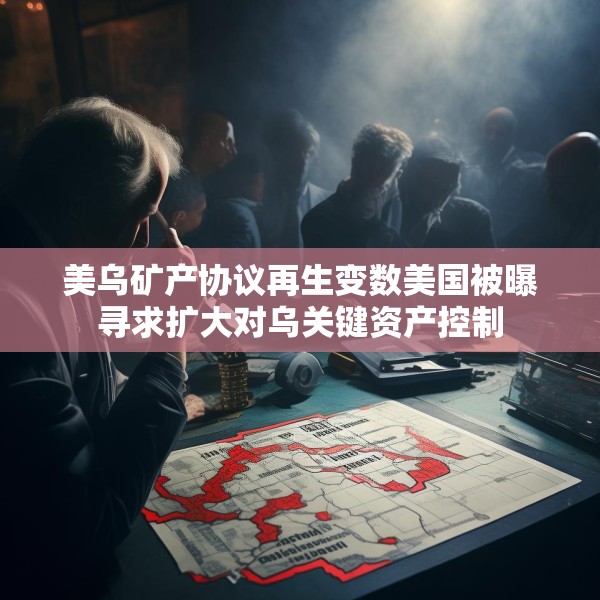 美乌矿产协议再生变数美国被曝寻求扩大对乌关键资产控制