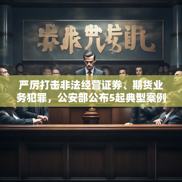 严厉打击非法经营证券、期货业务犯罪，公安部公布5起典型案例