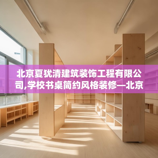 北京夏犹清建筑装饰工程有限公司,学校书桌简约风格装修—北京夏犹清建筑装饰工程有限公司398.a274b275c278fgy.28576669