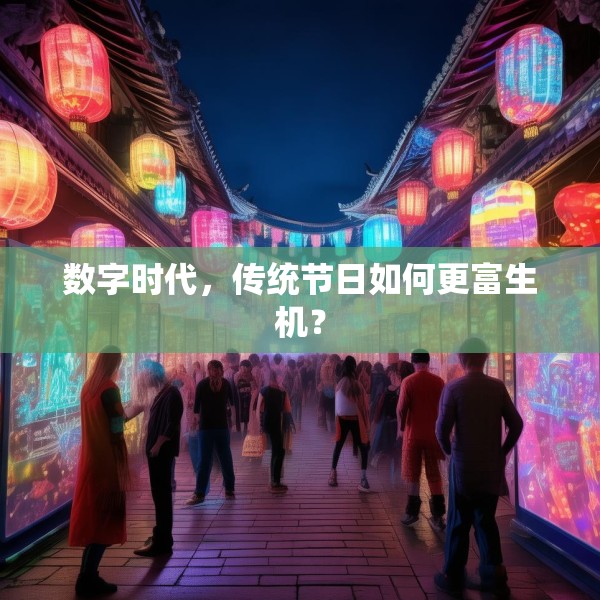 数字时代，传统节日如何更富生机？