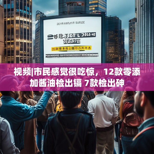 视频|市民感觉很吃惊，12款零添加酱油检出镉 7款检出砷