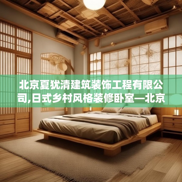 北京夏犹清建筑装饰工程有限公司,日式乡村风格装修卧室—北京夏犹清建筑装饰工程有限公司241.a117b118c121fgy.128fdsfds