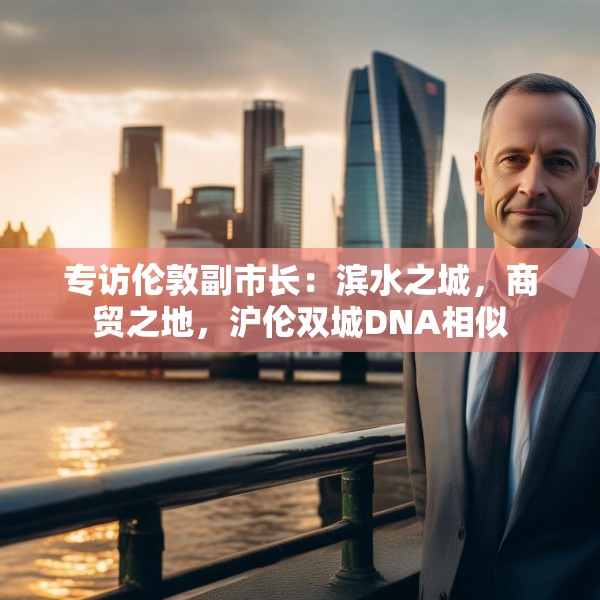 专访伦敦副市长：滨水之城，商贸之地，沪伦双城DNA相似