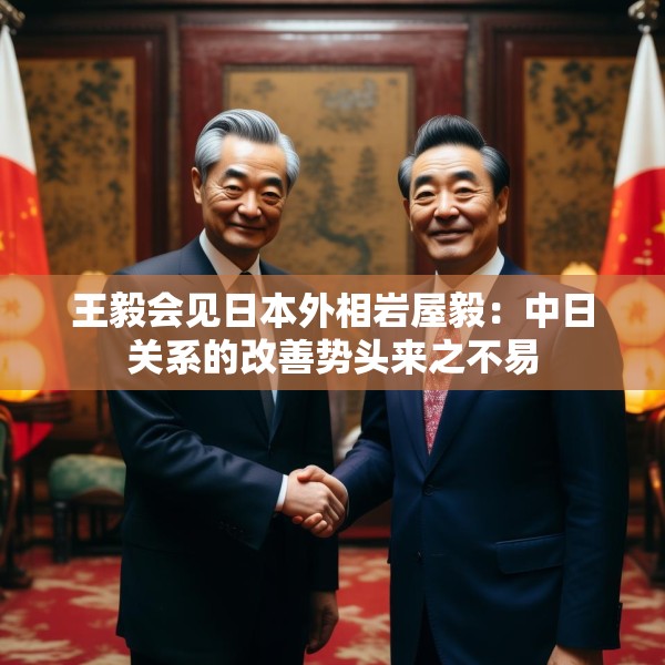 王毅会见日本外相岩屋毅：中日关系的改善势头来之不易