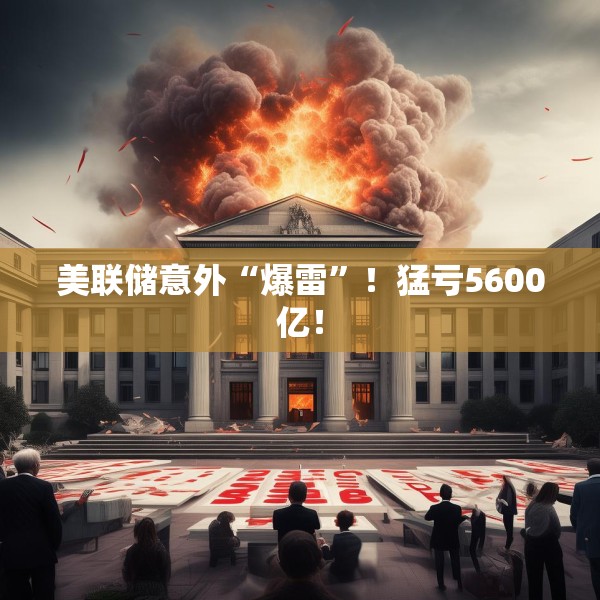 美联储意外“爆雷”！猛亏5600亿！