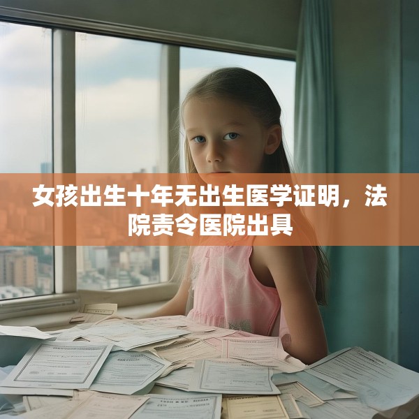 女孩出生十年无出生医学证明，法院责令医院出具