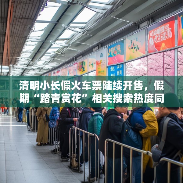 清明小长假火车票陆续开售，假期“踏青赏花”相关搜索热度同比上涨46%
