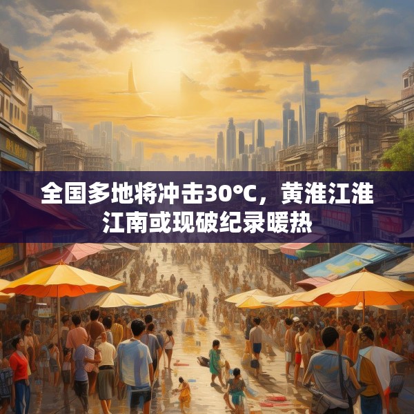 全国多地将冲击30℃，黄淮江淮江南或现破纪录暖热