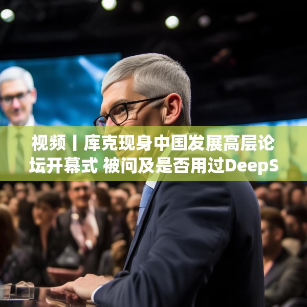 视频丨库克现身中国发展高层论坛开幕式 被问及是否用过DeepSeek？库克 ：当然，很棒！
