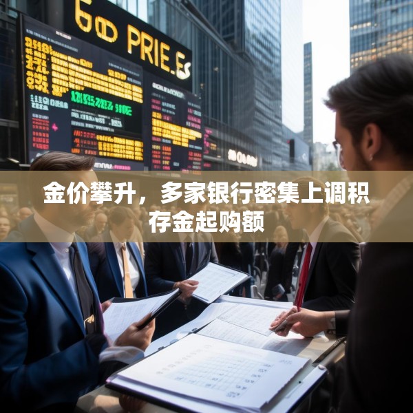 金价攀升，多家银行密集上调积存金起购额