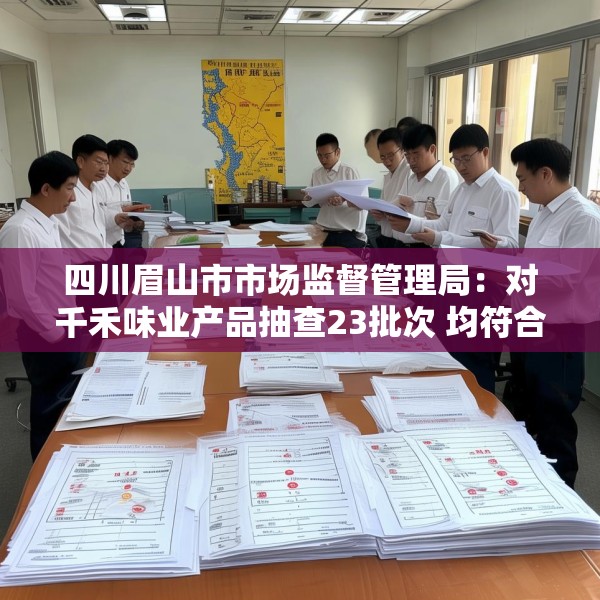 四川眉山市市场监督管理局：对千禾味业产品抽查23批次 均符合国家标准