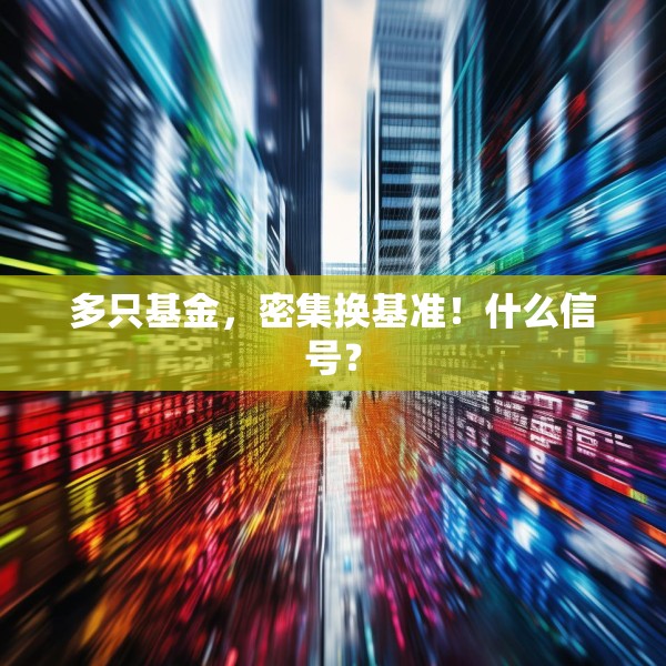 多只基金，密集换基准！什么信号？