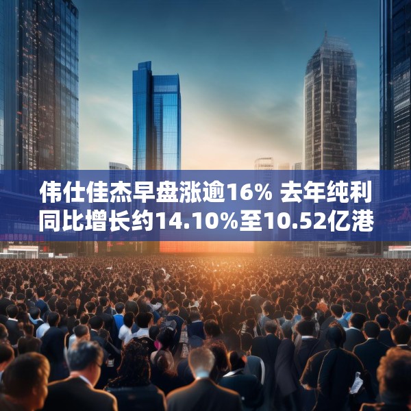 伟仕佳杰早盘涨逾16% 去年纯利同比增长约14.10%至10.52亿港元