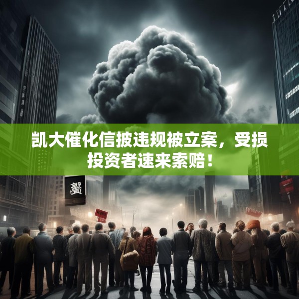 凯大催化信披违规被立案，受损投资者速来索赔！
