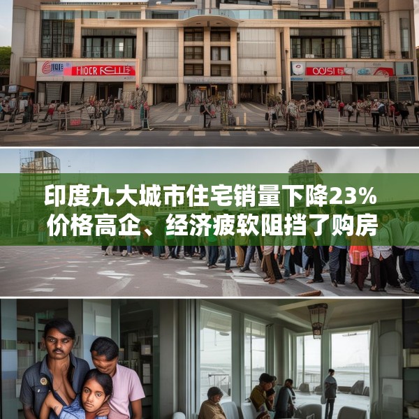 印度九大城市住宅销量下降23% 价格高企、经济疲软阻挡了购房者