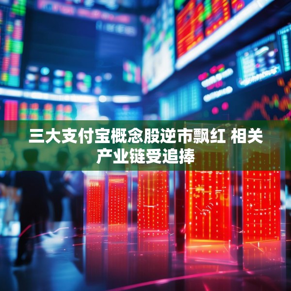 三大支付宝概念股逆市飘红 相关产业链受追捧