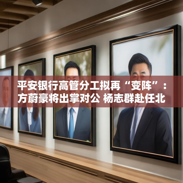 平安银行高管分工拟再“变阵”：方蔚豪将出掌对公 杨志群赴任北分