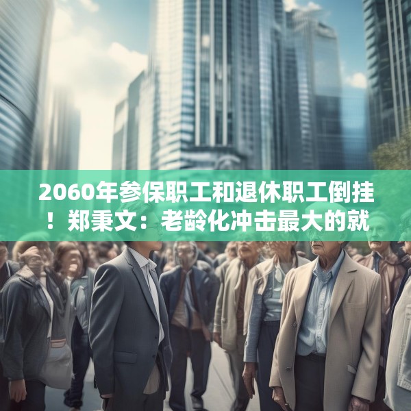 2060年参保职工和退休职工倒挂！郑秉文：老龄化冲击最大的就是养老金制度