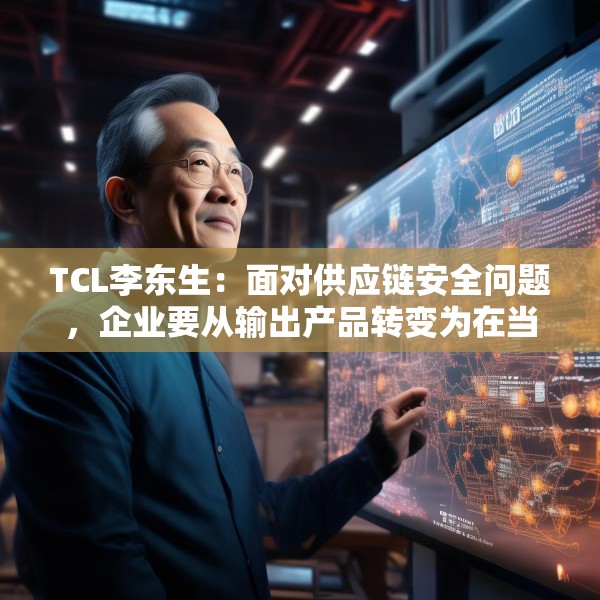 TCL李东生：面对供应链安全问题，企业要从输出产品转变为在当地建立产业和供应链体系